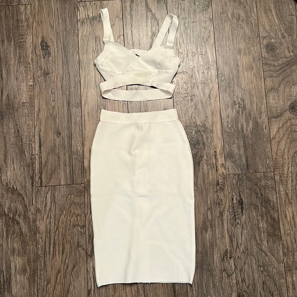Sexy skirt and bralette set